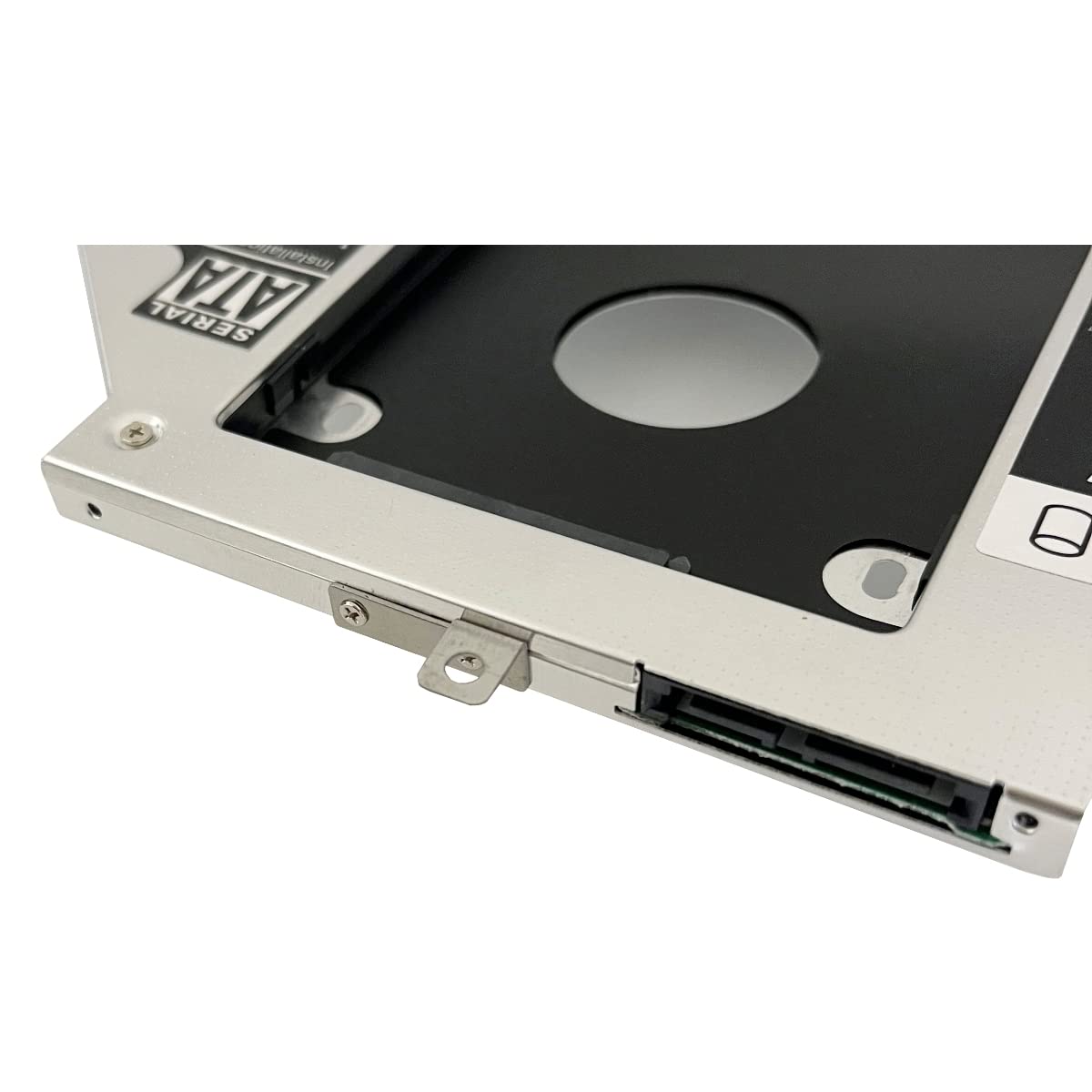 with Bezel Front Cover 2nd HDD SSD Hard Drive Optical Frame Caddy Tray for Lenovo ideapad 320 330 520 with Bezel Front Panel Faceplate Metal Bracket