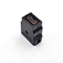 SZJELEN 2pcs Female D-tap Plug,Ptap Rewirable DIY Socket for DSLR Power Supply Anton Bauer V Mount Plate Battery P-tap Splitter (Female d-tap Plug)