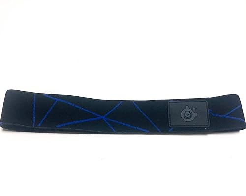 Headband for SteelSeries Arctis 9X Headphones & arctis pro & arctis Prime 7 7P 7X Gaming Headset - Blue in Black