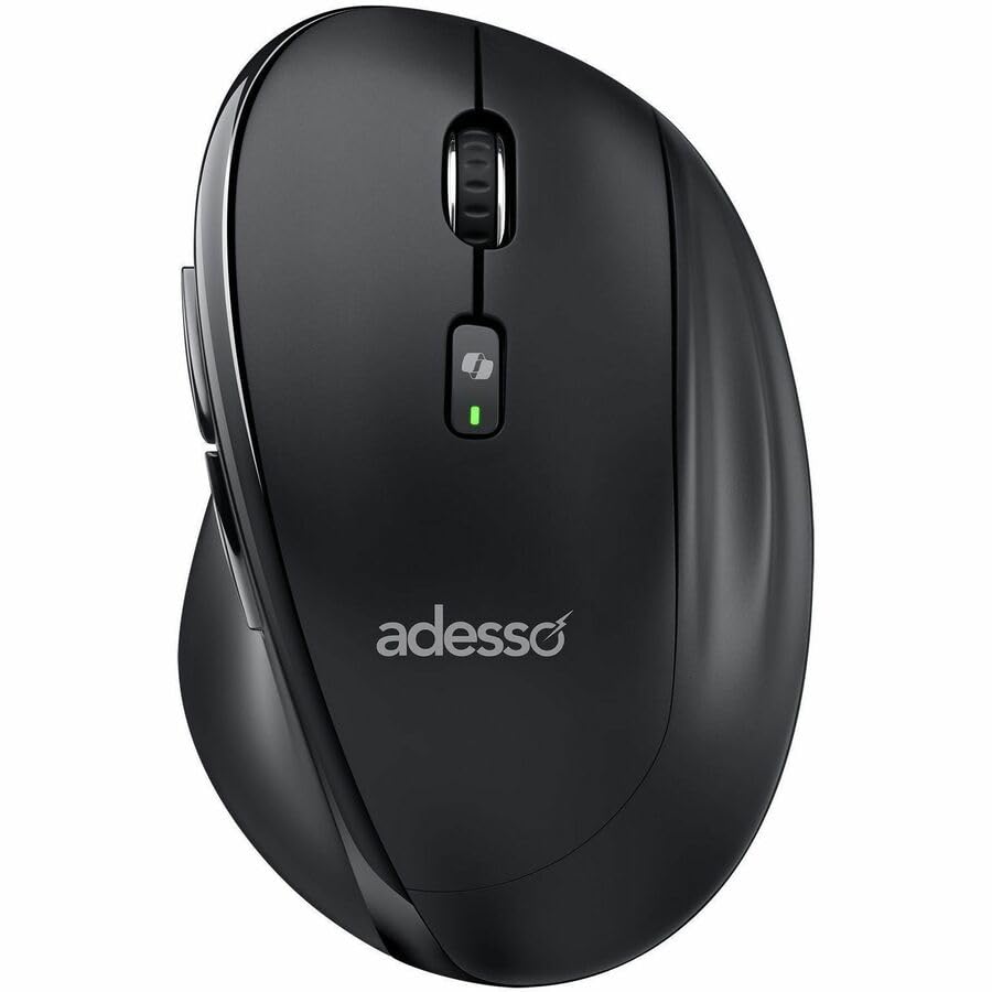 Adesso iMouse A60 Ergonomic Wireless Vertical Mouse, Bluetooth