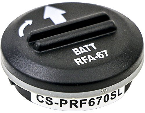 FITHOOD Replacement Battery for PETSAFE RFA-67 RFA-67D-11 PIF-300 PBC00-10677 PBC-102 PBC-103 PBC19-10765 PBC23-10685 PBC-302 PDBC-300 PDT00-10675…