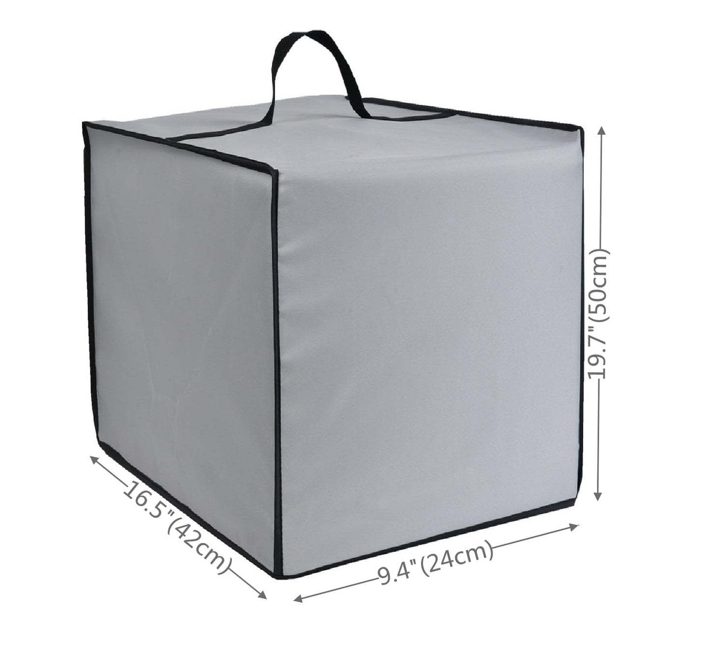 Heavy Duty Fabric Nylon Air Purifier Dust Cover Compatible with LEVOIT Air Purifiers 200S (Silver Grey)