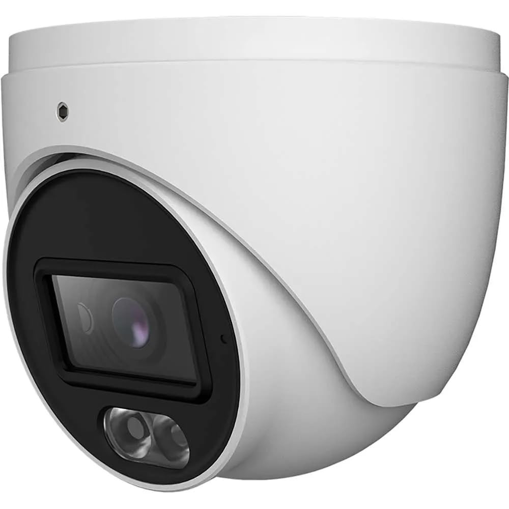 Titanium IP-5IRD4S4C4-28 4 Megapixel Network IR Lite IP Turret Camera, 4MP@20FPS 2.8mm Matrix IR up to 98ft ICR DWDR Built-in Mic 12V DC/PoE IP67