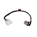 GinTai DC in Power Jack with Cable Socket Plug Charging Port Replacement for Acer ChromeBook C810 13 CB5-311 DC30100TB00 50.MPRN2.003, 30pcs