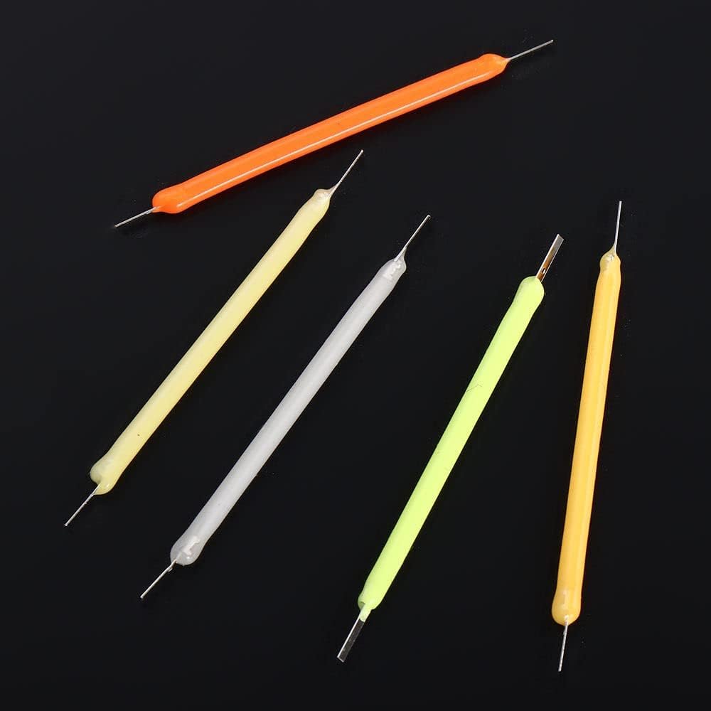 ZGLUZP 10 Pcs LED Filament Lamp Parts 3V Lamp Parts LED Repair Incandescent Light Beads Accessories (Green)