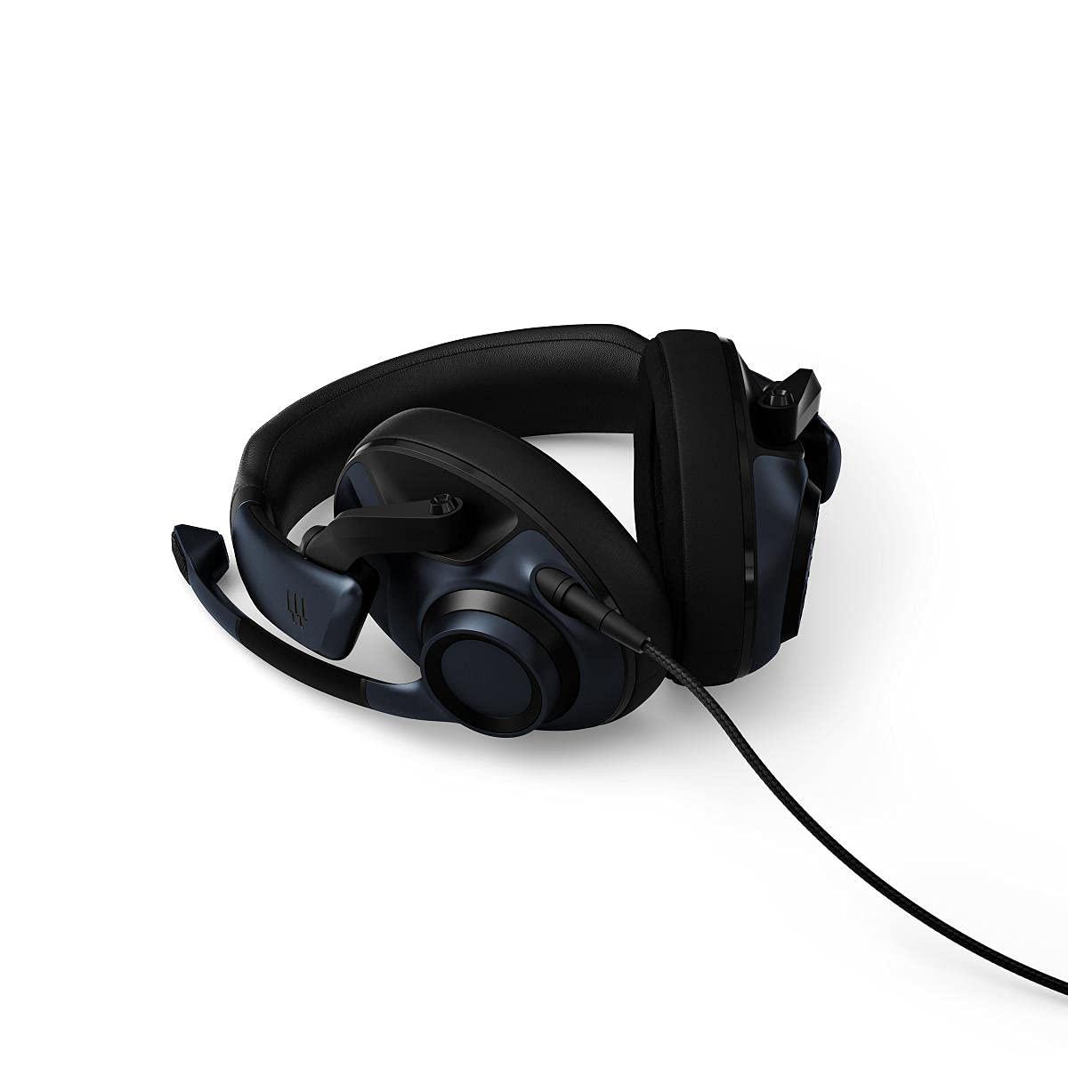 EPOS H6Pro - Closed Acoustic Gaming Headset with Mic - Lightweight Over-Ear Design - Lift-to-Mute - Compatible with Xbox, PS4, PS5 & PC - Black