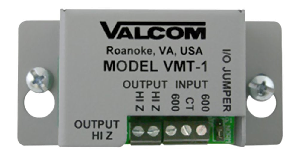 Valcom Matching Transformer Line Input