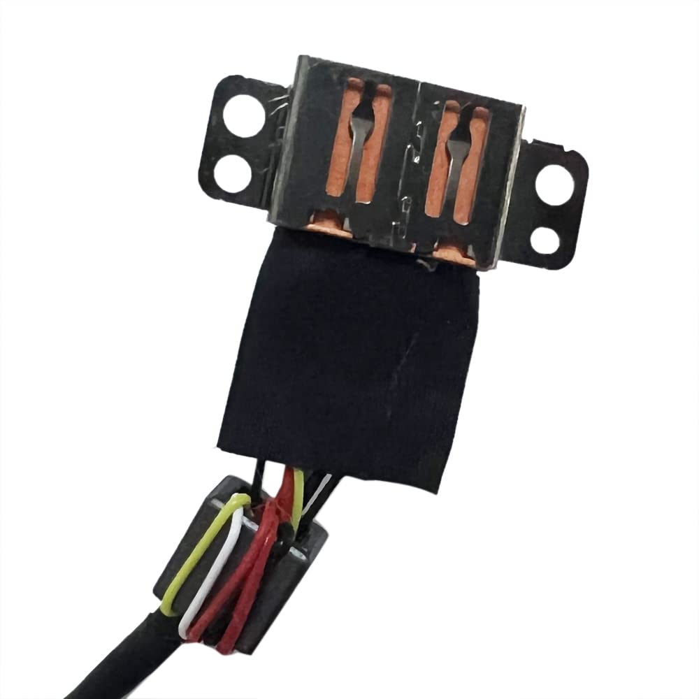 GinTai DC Power Jack Cable Harness Connector Socket Replacement for Lenovo Yoga 80JH 80JH0033GE DC30100QF00 5C10K61157