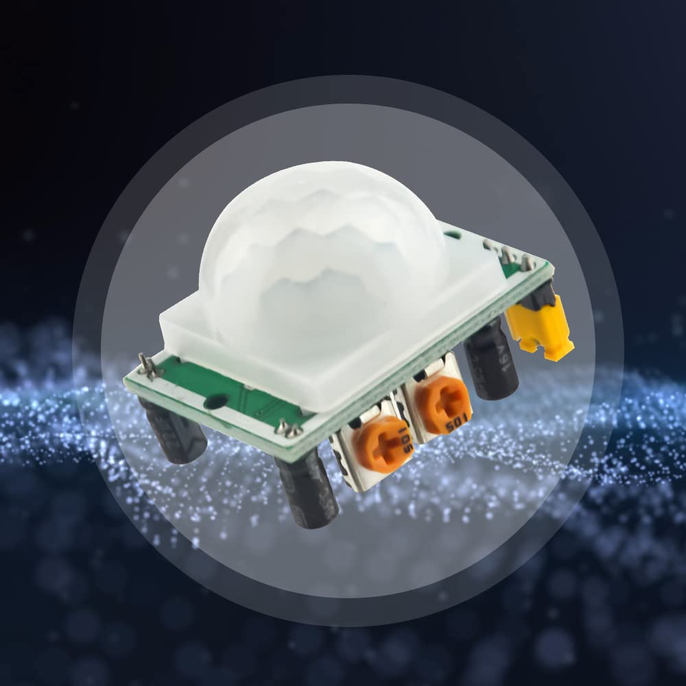 WMYCONGCONG 10 PCS HC-SR501 PIR Module Pyroelectric Infrared Motion Sensor Module Detector for Security Use