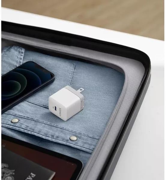 Anker PowerPort III 20W USB-C Wall Charger 2-Pack, Compact Fast Charger, Foldable Plug, Quick Charging for iPhone 16 Series, Galaxy, Pixel, iPad
