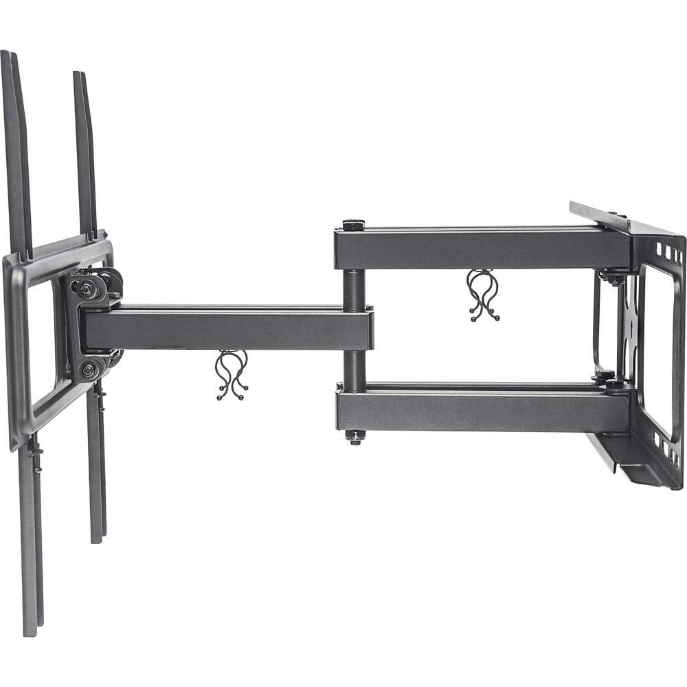 MANHATTAN Full-Motion TV Wall Mount - from 32 inch to 55 inch to 88 lbs - with Swivel, Tilt, & Level Adjustment Functionality - up to 400x400 VESA