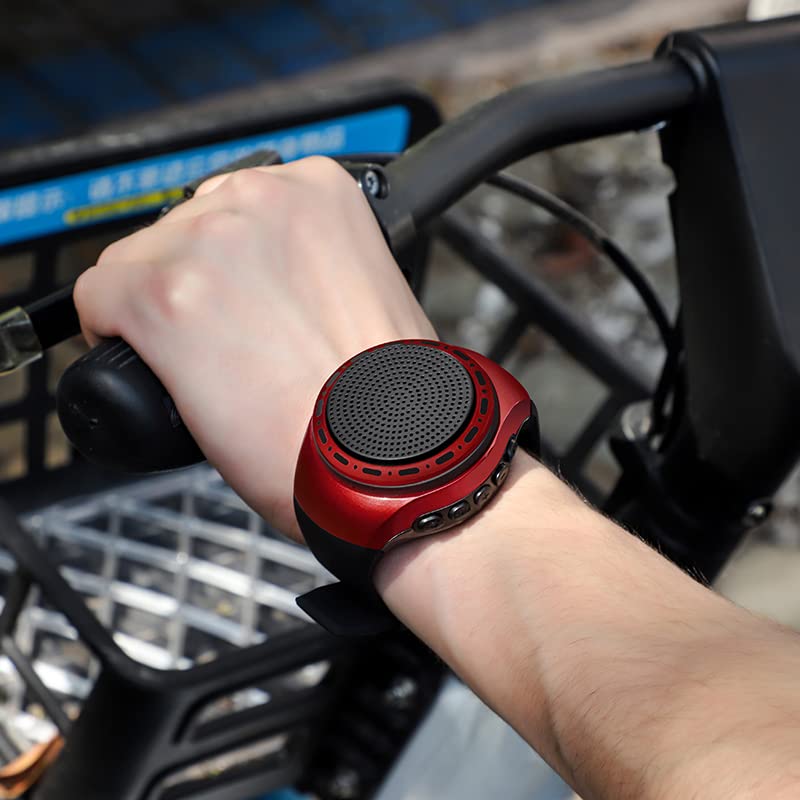 ORIDECOR Wireless Wearable Waterproof Wrist Portable Bluetooth Speaker Watch with Multi Function FM Radio & MP3 Player & TWS & Selfie & Ultra Long