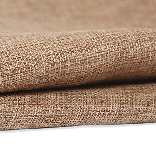 Speaker Grill Cloth Antique Retro Sound Transparent Dustproof Linen Guitar Sound Mask Mesh Cloth Background Cloth (1.46m x 0.5m / 57" x 19", Dark