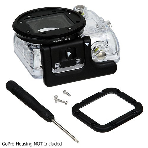 Fotodiox Pro WonderPana Go with 58mm Step-Up Ring Kit - GoTough Filter Adapter System for GoPro Hero3 Housing Case with Step Up Ring for 58mm Standard
