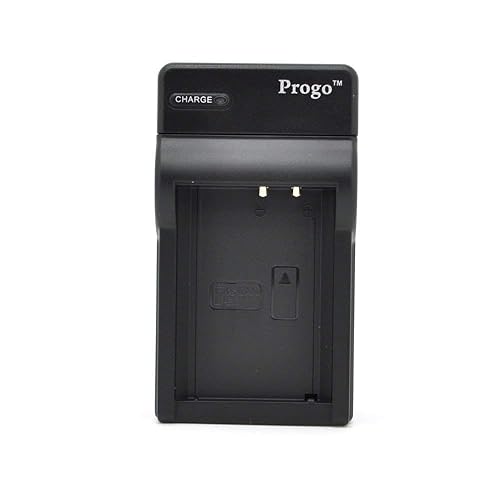 Progo Pocket Battery Charger with Car Adapter Compatible for Canon LP-E10 LPE10, Canon EOS Rebel T3, T5, T6, T7, EOS