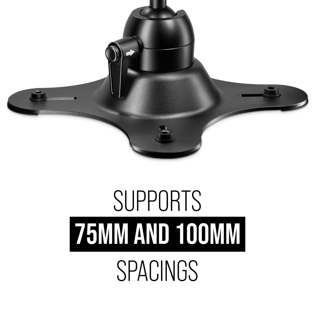 RØDE VESA Mount Adjustable Mounting System for The RØDECaster Pro II for Stable and Adjustable Mounting (75mm and 100mm mounts)
