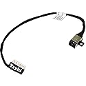 Laptop AC DC Power Jack Plug in Charging Port Socket Connector with Cable Harness for Dell Inspiron 17 5770 5775 DC301011B00 2K7X2 17 i5770 i5775