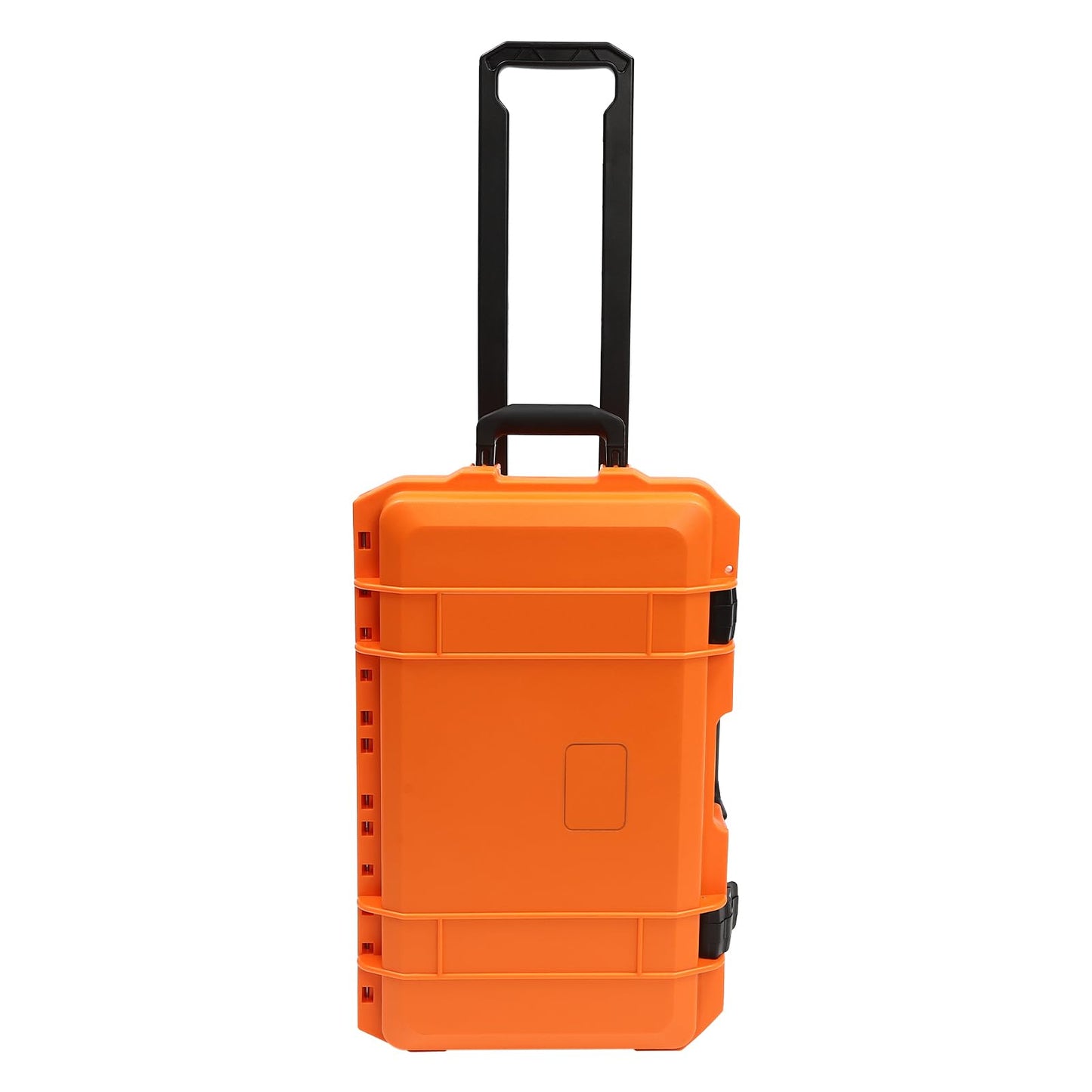 CRYBY 22" Protective Camera Case, Protective Roller Camera Dry Storage Box Hard Camera Case with Foam, All Weather IP67 Waterproof Transport Roller