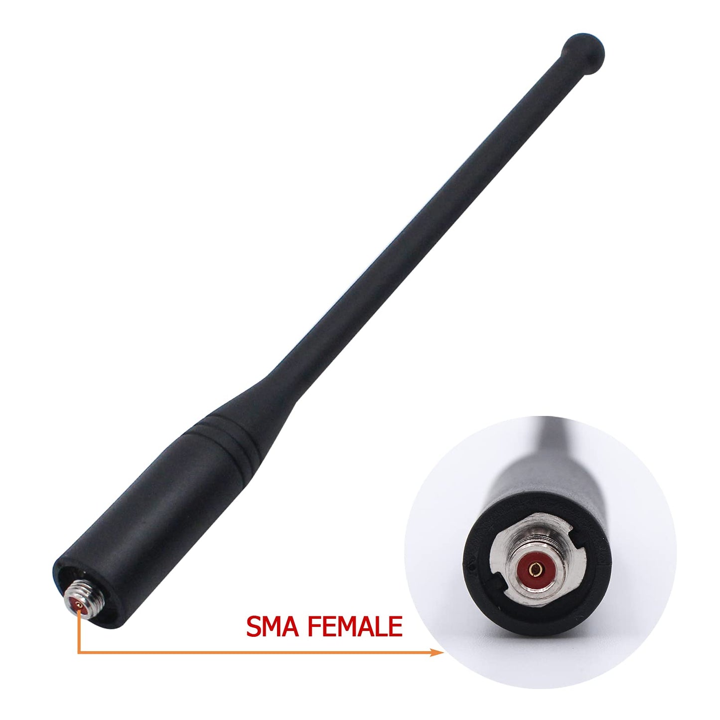 UHF Antenna Compatible for Motorola RDU2020 RDU2080D RDU4100 RDU4160D RDV2020 RDV5100 CP110 Radio RAN4031?2 Pack?