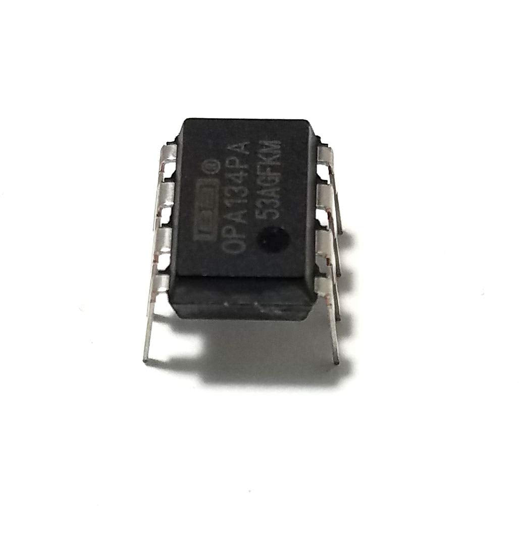 Juried Engineering OPA134PA OPA134 - Mono HiFi SoundPlus High Performance Audio Operational Amplifiers Op-Amp Breadboard-Friendly (Pack of 1)
