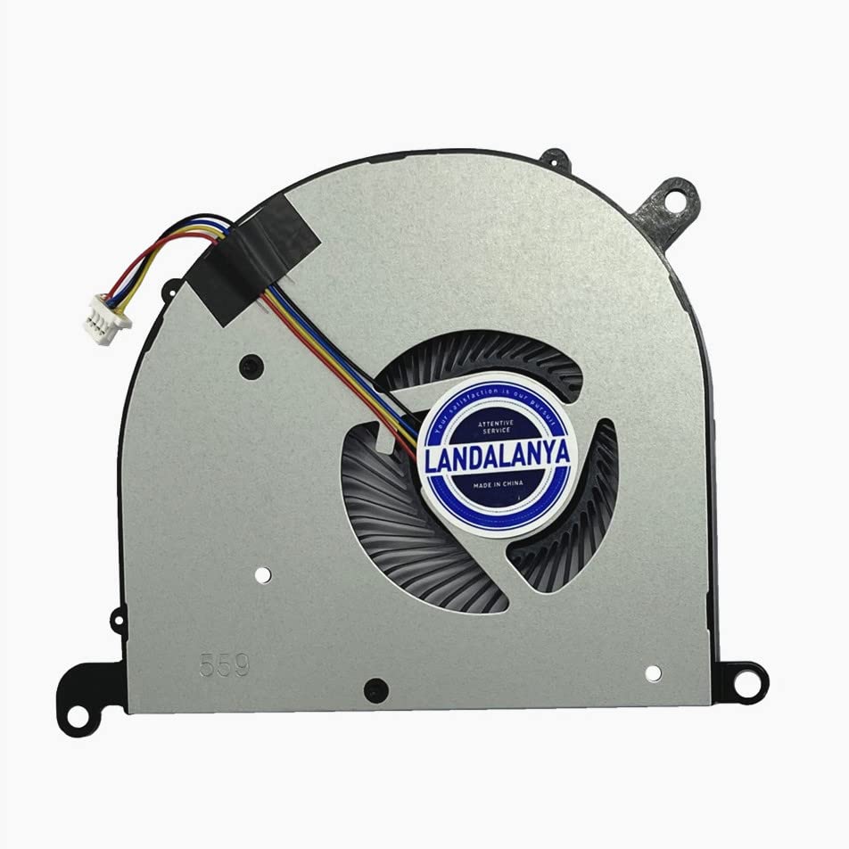 LANDALANYA Replacement New Laptop CPU and GPU Cooling Fan for MSI Modern PS63 8RC PS63 8M MS-16S1 MS-16S2 MS14B2 GTX1050 Series BS5005HS-U3J 16S1-CPU