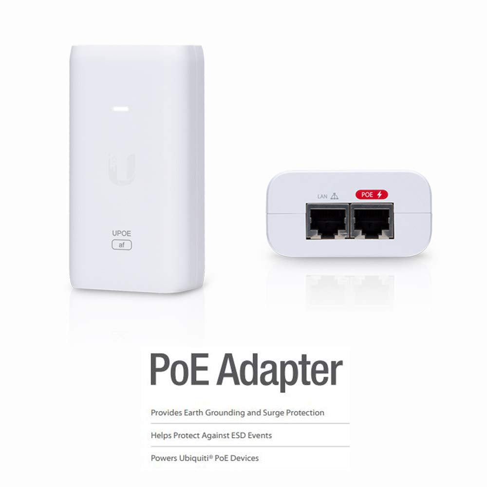 POE Injector U-POE-af 10 Units 802.3af Supported PoE Power Over Ethernet Injector