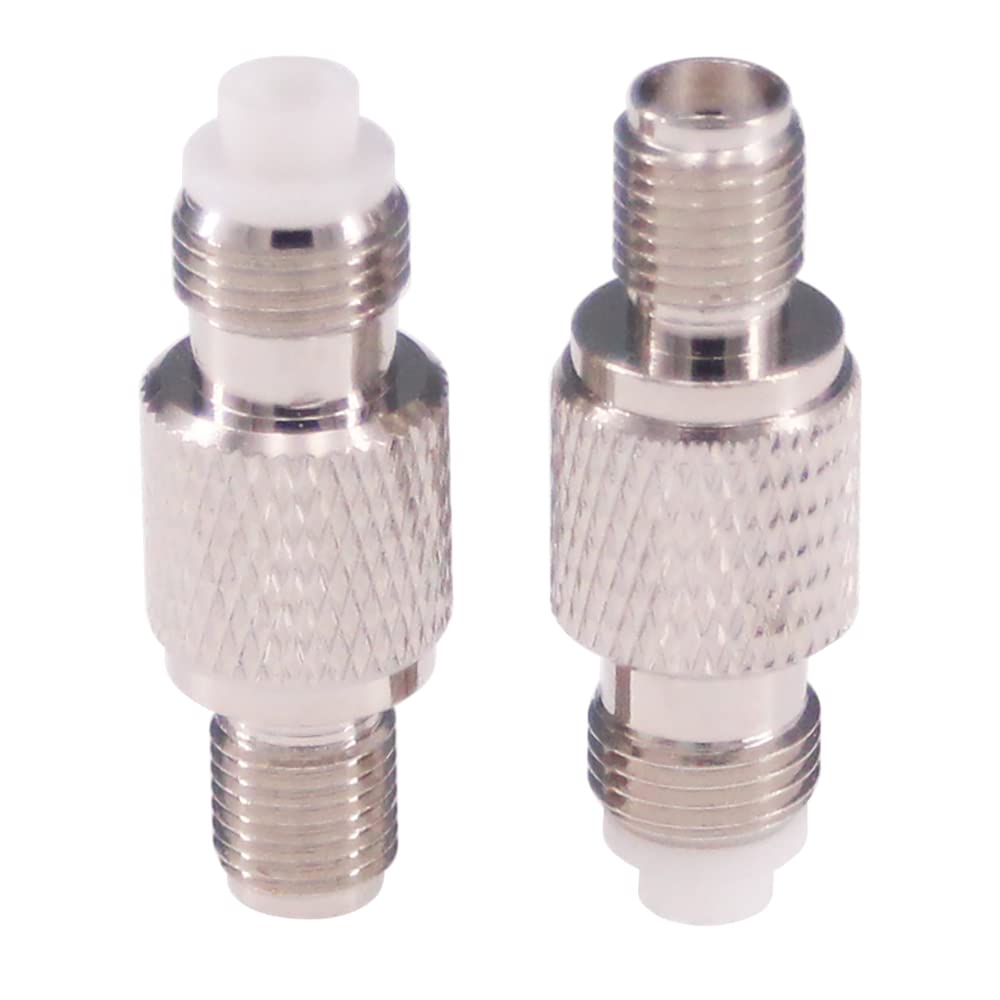 RFaha 4pcs SMA Female to FME Female RF Coaxial Coax Adapter SMA to FME Connector(F147-4)