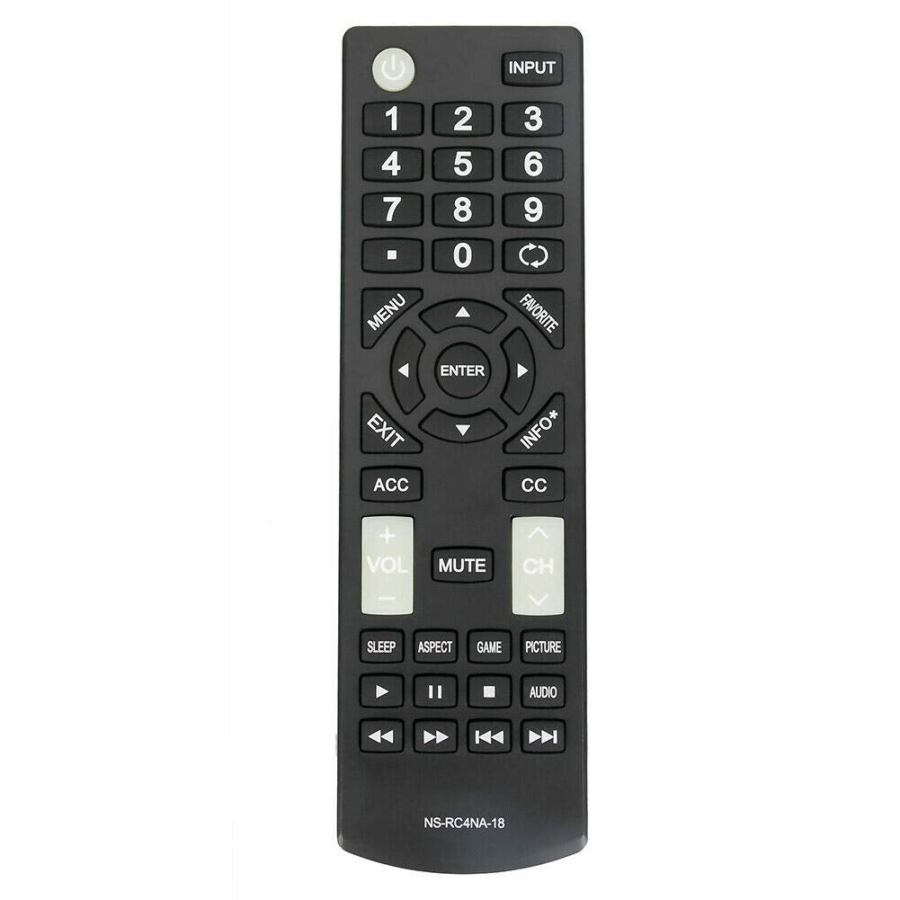 New Remote Control for Insignia TV NS-50D510NA19 NS-50D510MX19 NS50D510NA19 NS50D510MX19