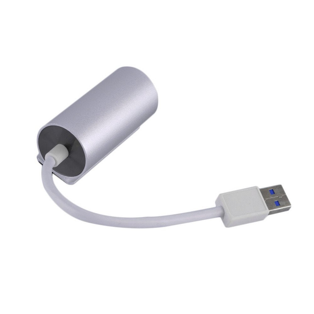 USB 3.0 to RJ45 Aluminum Gigabit Ethernet LAN Adapter 1000Mbps for PC Laptop