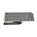 New US Silver English Backlit Laptop Keyboard (Without palmrest) for Dell Inspiron 7506 2-in-1 Inspiron 7500 2-in-1 Light Backlight