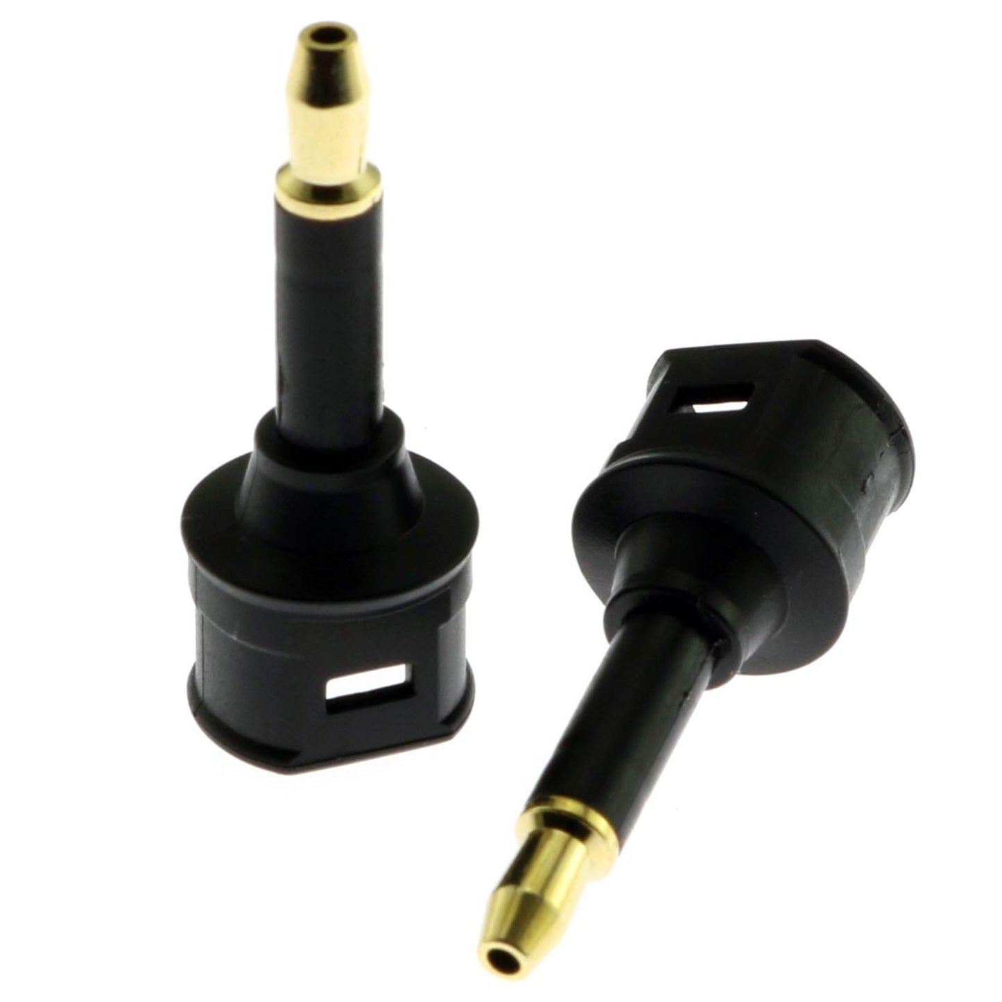 E-outstanding 2PCS Digital Fiber Optic Toslink Female to 3.5mm Toslink Mini Male Adapter for Audio