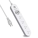 XODO WP4 Smart Power Strip - WiFi Surge Protector with 3 USB Ports and 4 Outlets - App Controlled Appliance - Time Schedule - No Hub Required