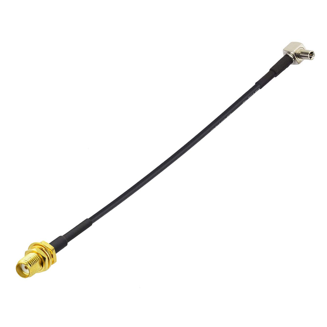 Bingfu 4G LTE Antenna Adapter TS9 Connector to SMA Female Coaxial Pigtail Cable 15cm 6 inch (2-Pack) Compatible with 4G LTE Mobile Broadband Modem