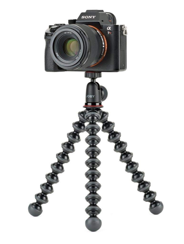 Joby GorillaPod Compact Tripod Kit with Ballhead for Mirrorless Cameras up to 2.2 lbs. Black/Charcoal.