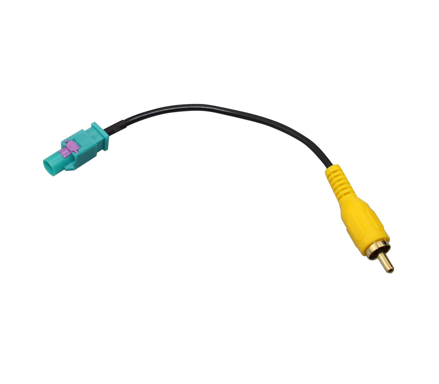 YONGJIANGXIA Antenna Adapter for Fakra Male to RCA Male 15cm Long