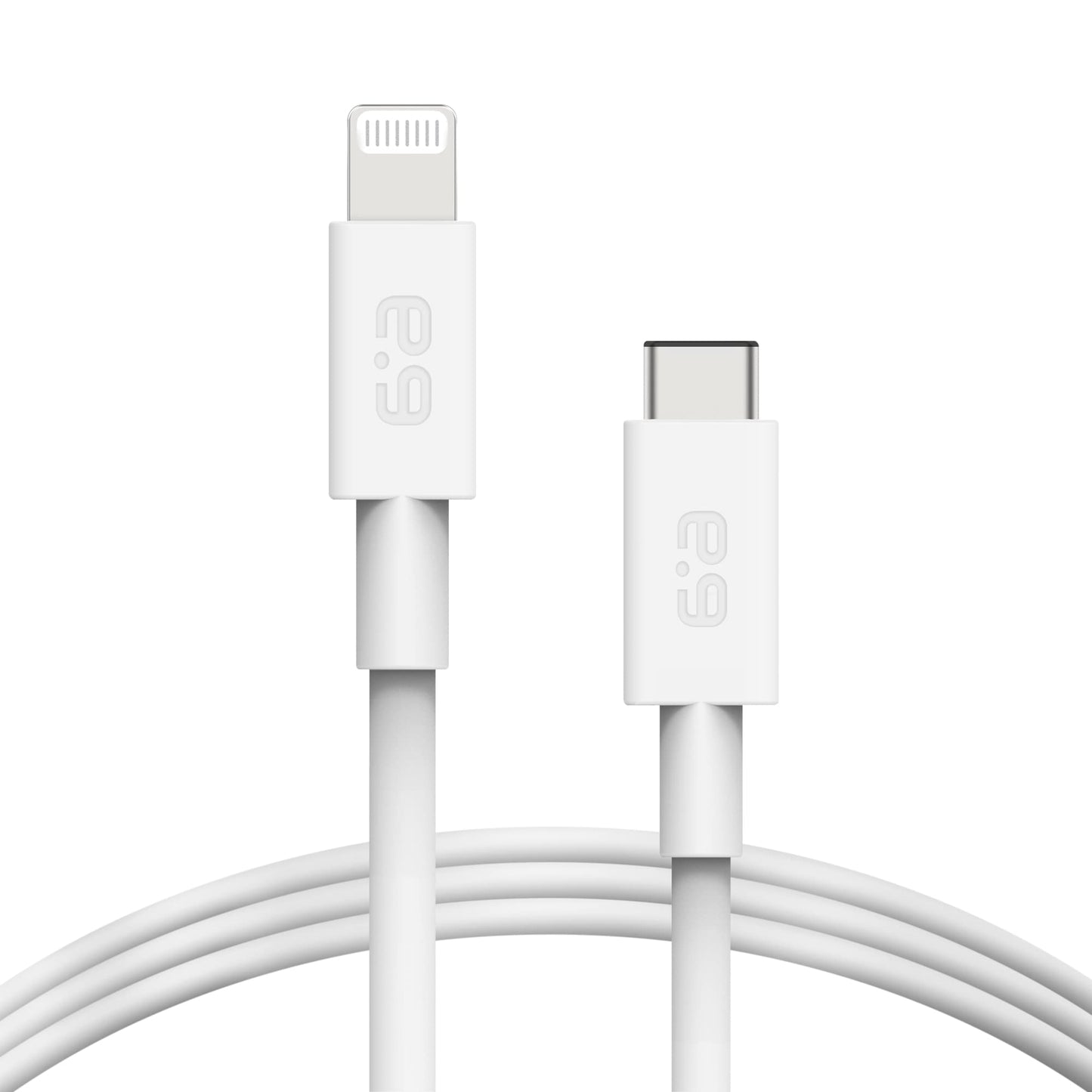 PureGear USB C to Lightning Cable (3 ft, White), MFi Certified Cable for iPhone 14 Pro Max/14/13 Pro Max/13/12 Pro Max/12/11 Pro…
