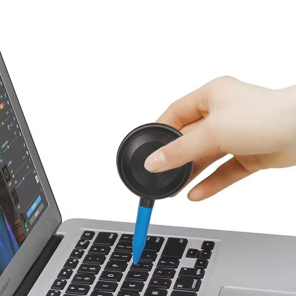Keyboard Cleaning Brush Kit, 4 in 1 Keyboard Cleaning Brush, Air Blower, Lens Cloth, Retractable Goat Hair Brush