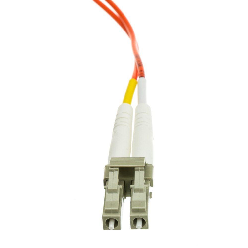 CableWholesale LC to LC OM1 Multimode Duplex Fiber Patch Cord, 15m/49.2ft