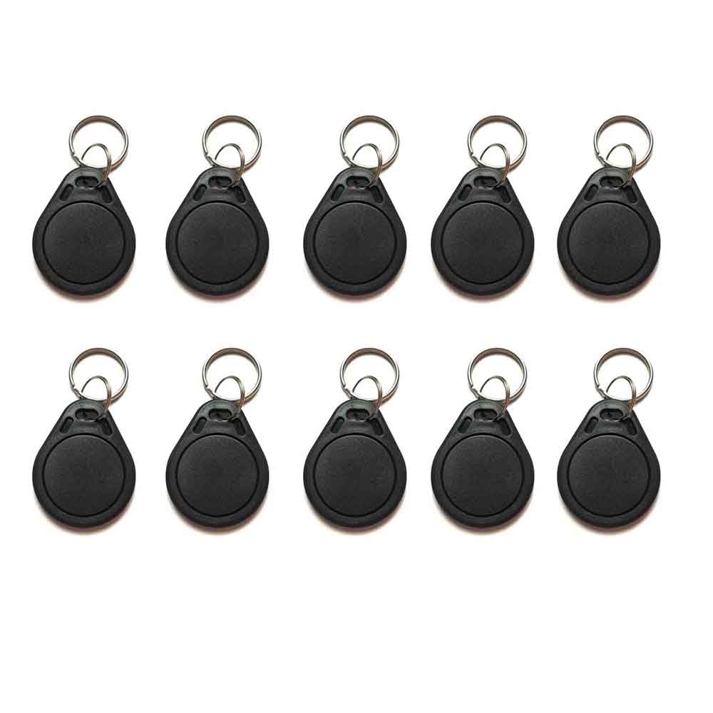 20 PCS 13.56 MHz UID Writable Rewritable Clone IC Smart Key Fobs, Compatible with MIFARE Classic 1K, RFID Blank Tag for Access Control Key Tag