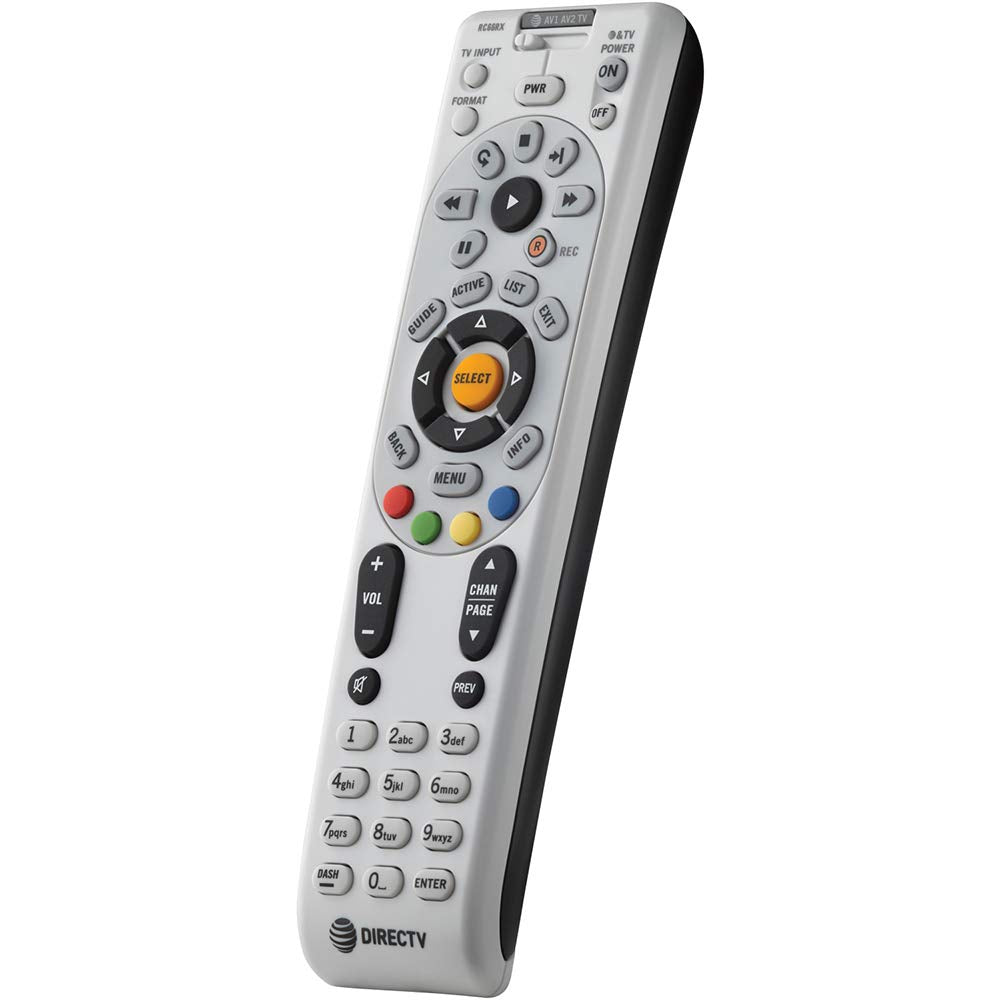 4 Pack Remote Controls DirecTV RC66RX RF (Remote Control's Replaces RC65RX)