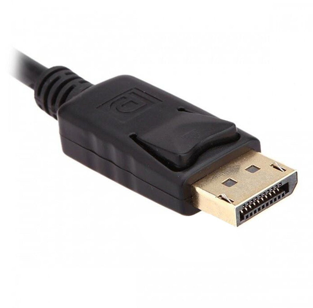 Displayport DP Male to HDMI Female Cable Converter - Black