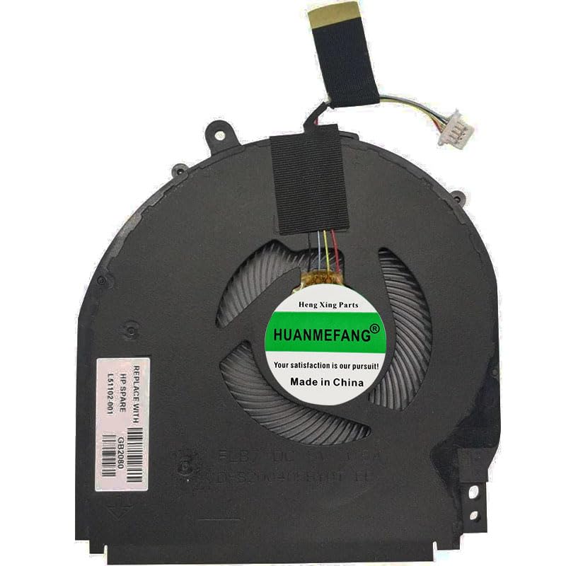 HUANMEFANG New CPU Fan for HP 14-DH Series 14T-DH000 14T-DH100 14-DH0007CA 14-DH0008CA 14-DH0013NR 14-DH1008CA 14M-DH0001DX 14M-DH0003DX 14M-DH1001DX