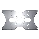 Newstar FPMA-VESA400 VESA Conversion Plate from VESA 75x75mm & 100x100mm to 200x100mm, 200x200mm & 400x200mm - Silver
