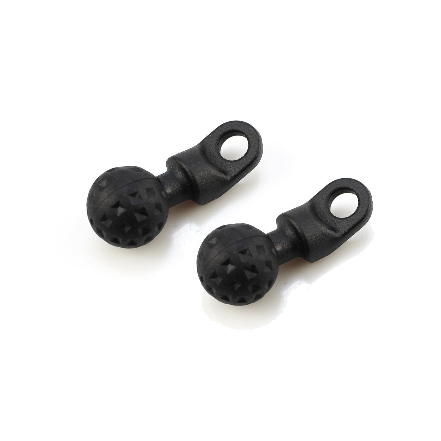 FORLETOR 1" Aluminum Alloy Angled Ball Mount Base with 10mm Mounting Hole Rear-View Mirror Ball Mount Holder Arm and Bike Motorcycle Phone Holder