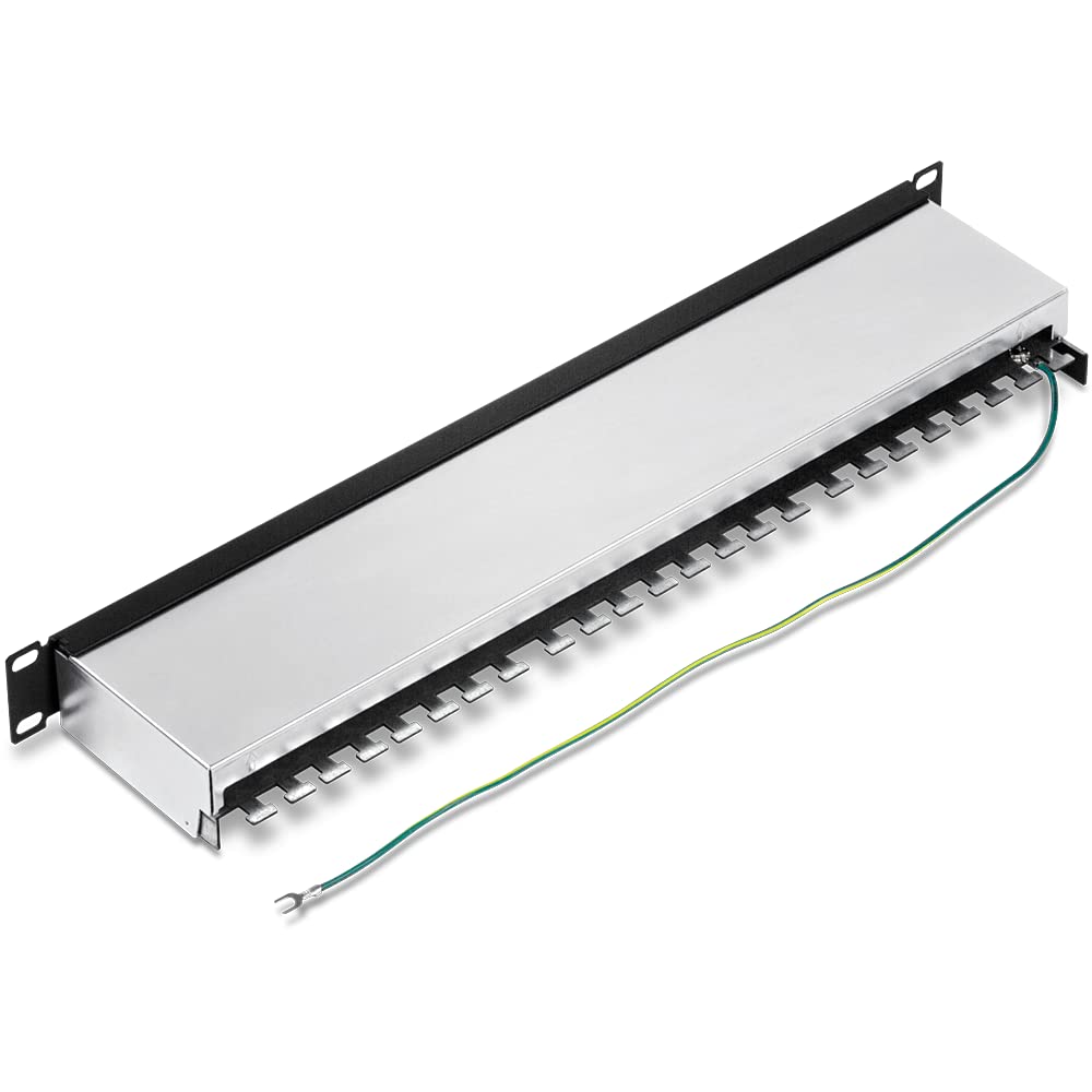 TRENDnet 16-Port Cat6A Shielded Patch Panel,TC-P16C6AS