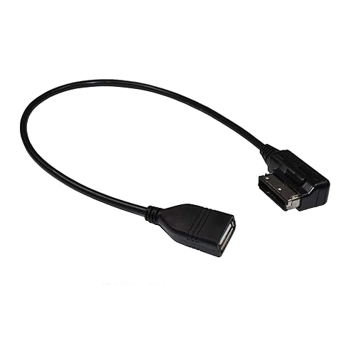HQRP MDI AMI/MMI/USB Cable Adapter Compatible with Volkswagen Amarok, Beetle, EOS, Golf, Jetta, Multivan, Passat, Polo, Scirocco, Touran, Tiguan