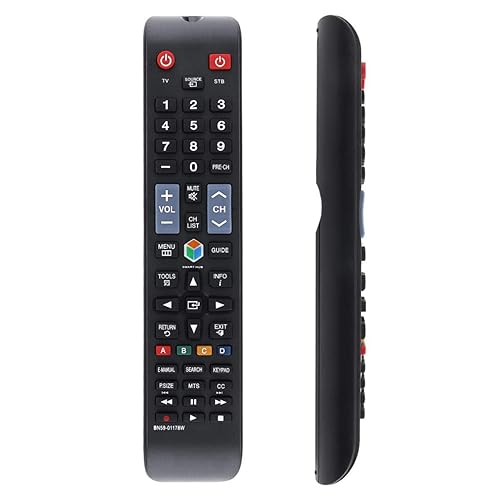 Universal Remote Control for Samsung Smart LCD TV UN55JU7500F UN65JU7100 UN65JU7500F UN65JS9000 LN46B750U1FXZA LN52B750U1FXZA UN55F6350AF UN65H7150
