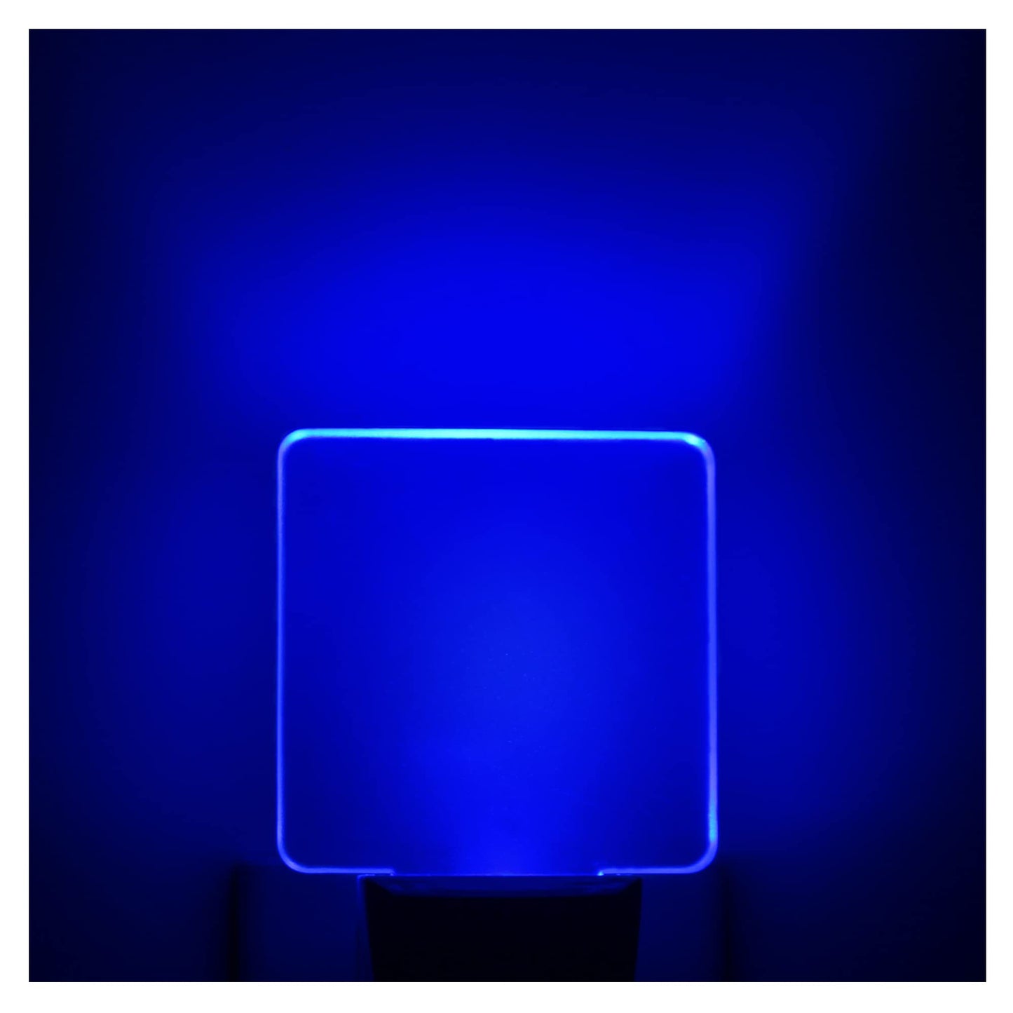 U4GLORY Blue Led Night Light Plug in - 4 Pack Dusk to Dawn Blue Night Light Auto ON Off 0.5W Suitable for Bathroom Hallway Nursery Bedroom Stairs