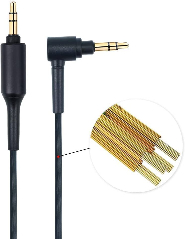 Sqrgreat WH-1000xm3 Headphone Replacement Cable for Sony WH-1000xm3 WH-1000xm4 WH-1000xm5 WH-CH700N WH-1000xm2 WH-1000xma MDR-XB950B MDR-1000x…