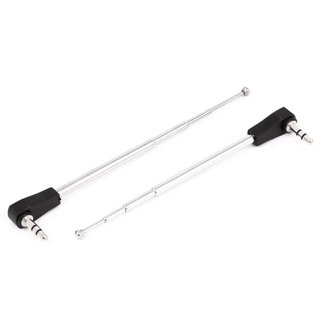 uxcell Telescopic Radio Antenna, 3.5mm Male Jack Phone AM FM Radio 4 Sections Telescoping Antenna Aerial for Portable Radio Stereo Receiver for Home